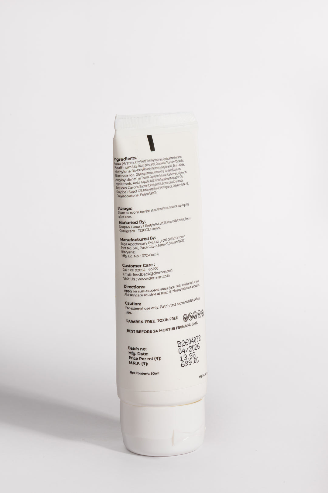 DERMAN Morning Armour Kit