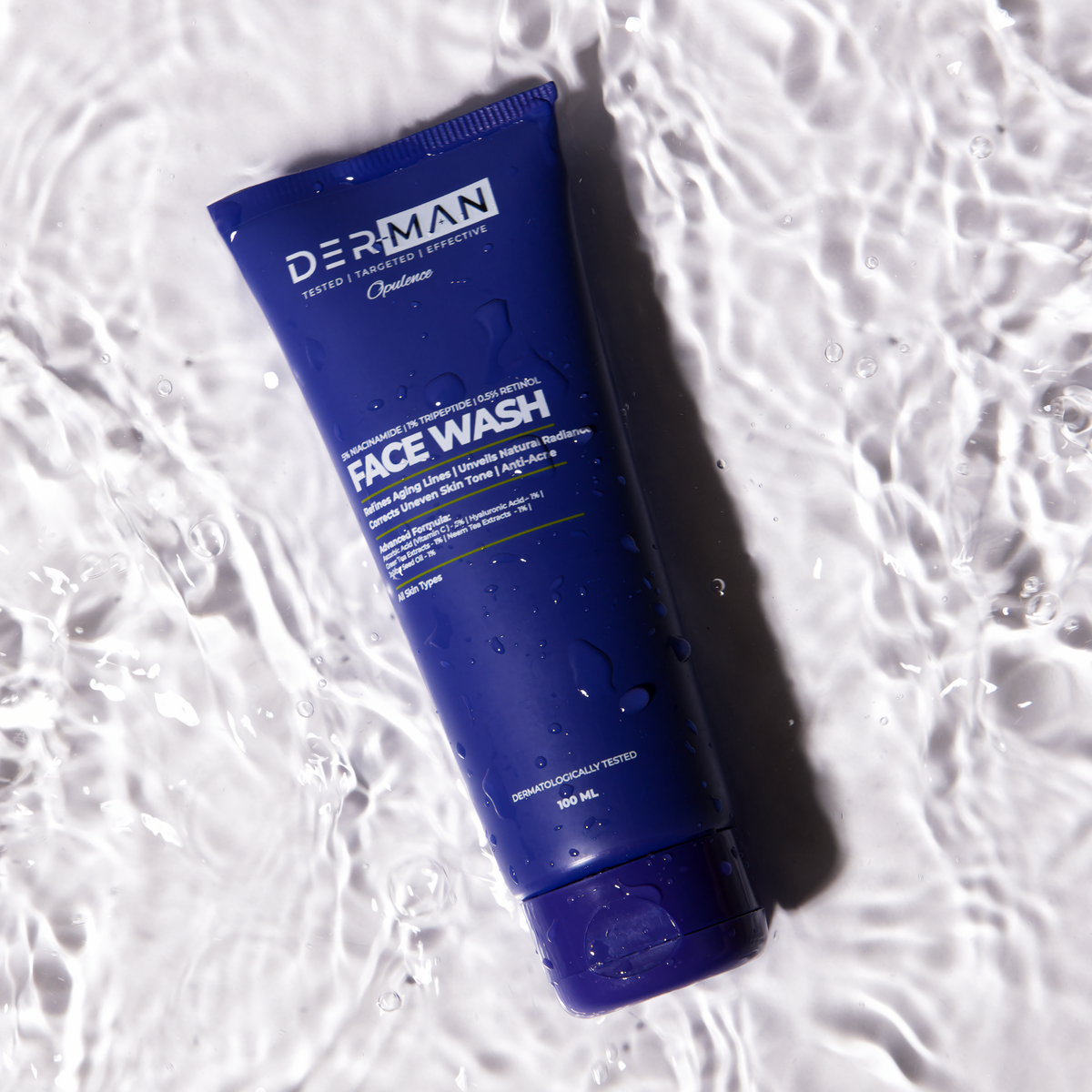 Derman morning armour kit | 100 ml multi active face wash | 50 ml spf 50 pa ++++ liquid sunscreen moisturizer